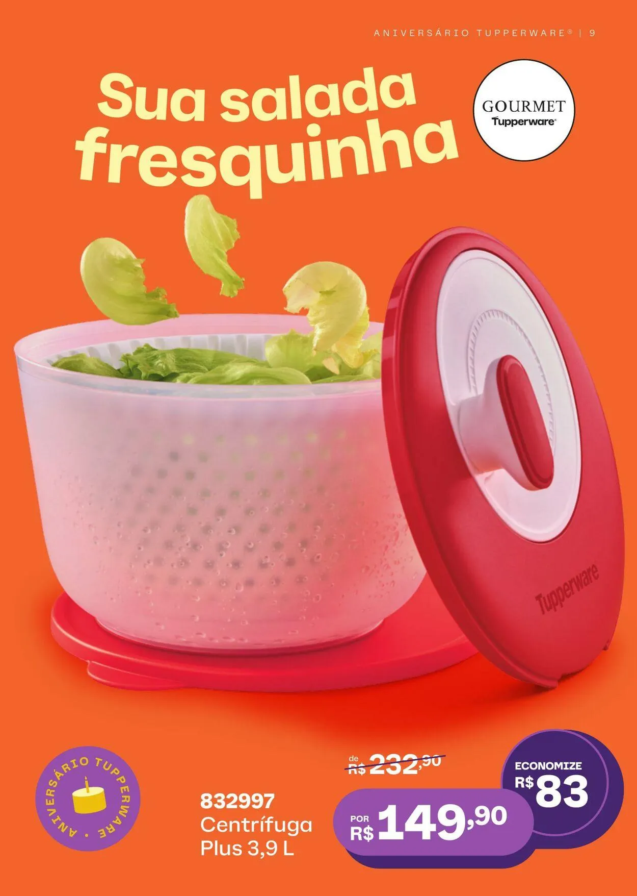 Encarte de Tupperware 1 de maio até 31 de maio 2025 - Pagina 9