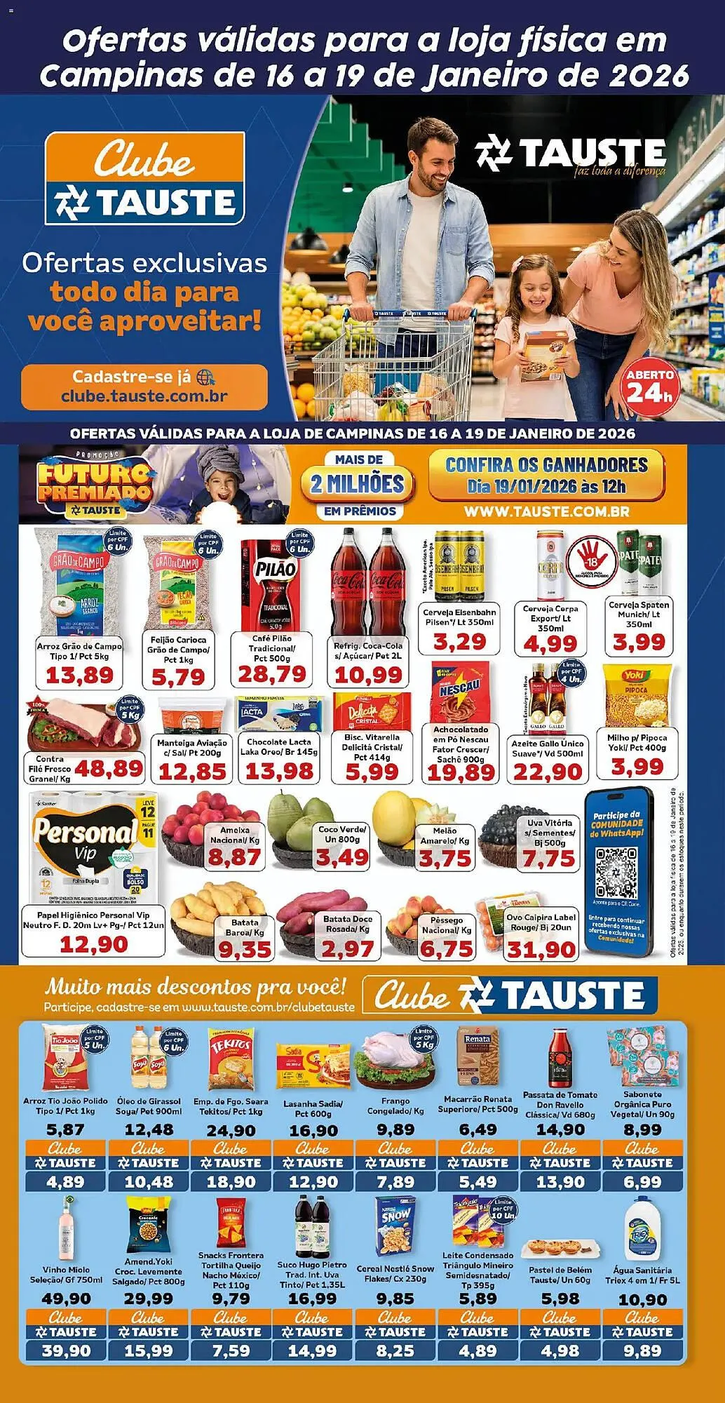 Encarte de Catálogo Supermercados Tauste 16 de janeiro até 19 de janeiro 2026 - Pagina 2