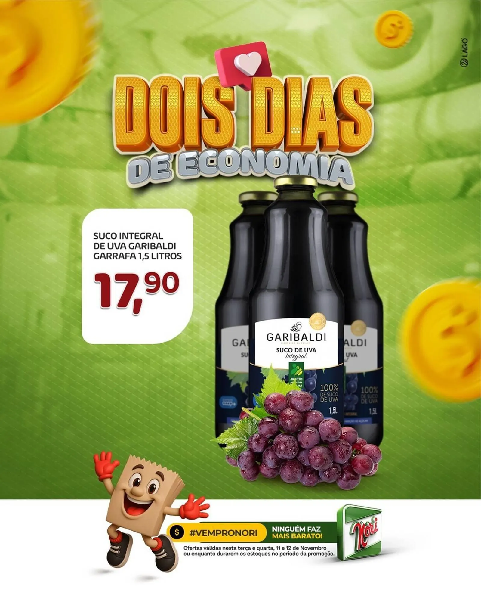 Encarte de Catálogo Supermercados Nori 11 de novembro até 12 de novembro 2025 - Pagina 7