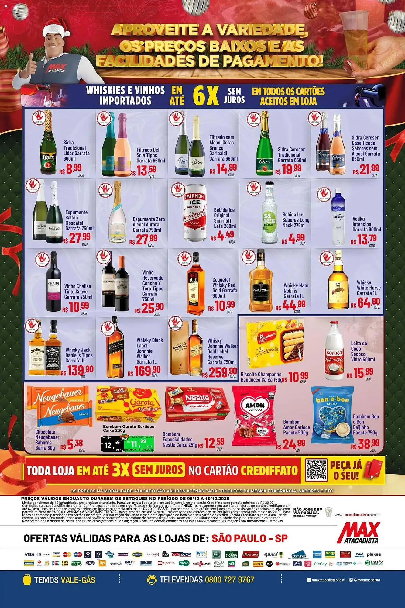 Encarte de Encarte Max Atacadista 8 de dezembro até 20 de dezembro 2025 - Pagina 2