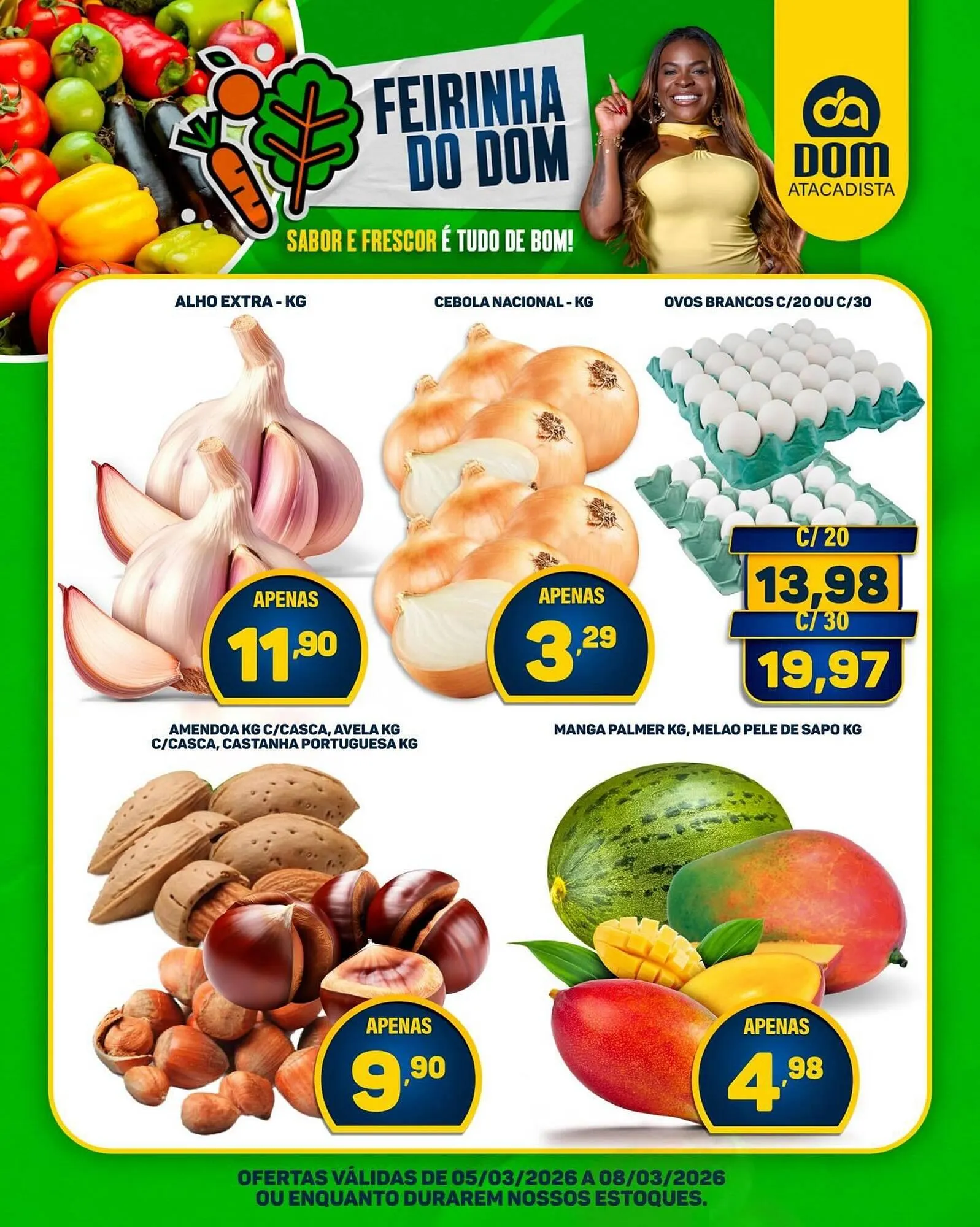 Encarte de Encarte Dom Atacadista 5 de março até 8 de março 2026 - Pagina 1