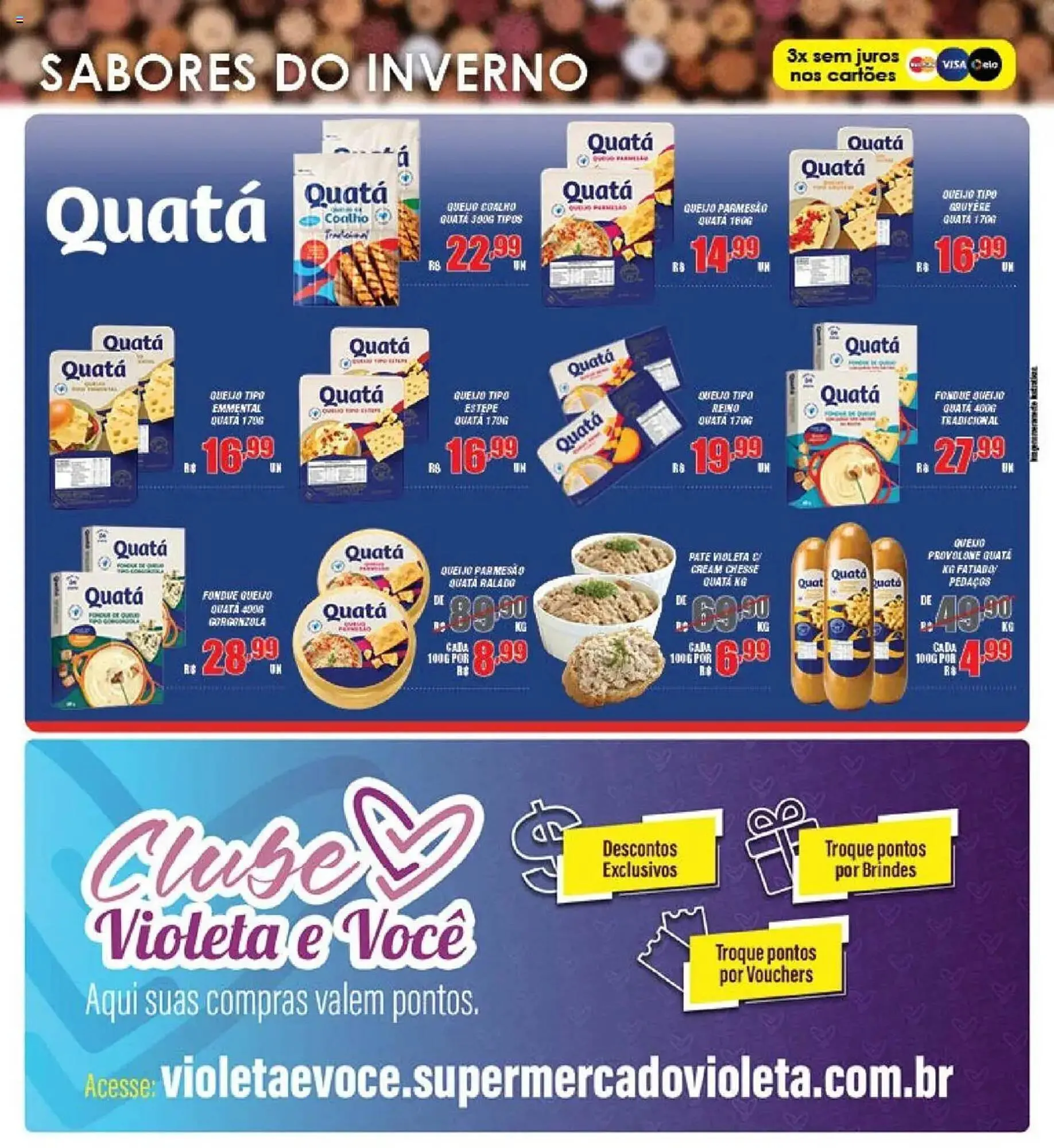 Encarte de Catálogo Violeta Supermercados 1 de julho até 31 de julho 2025 - Pagina 9