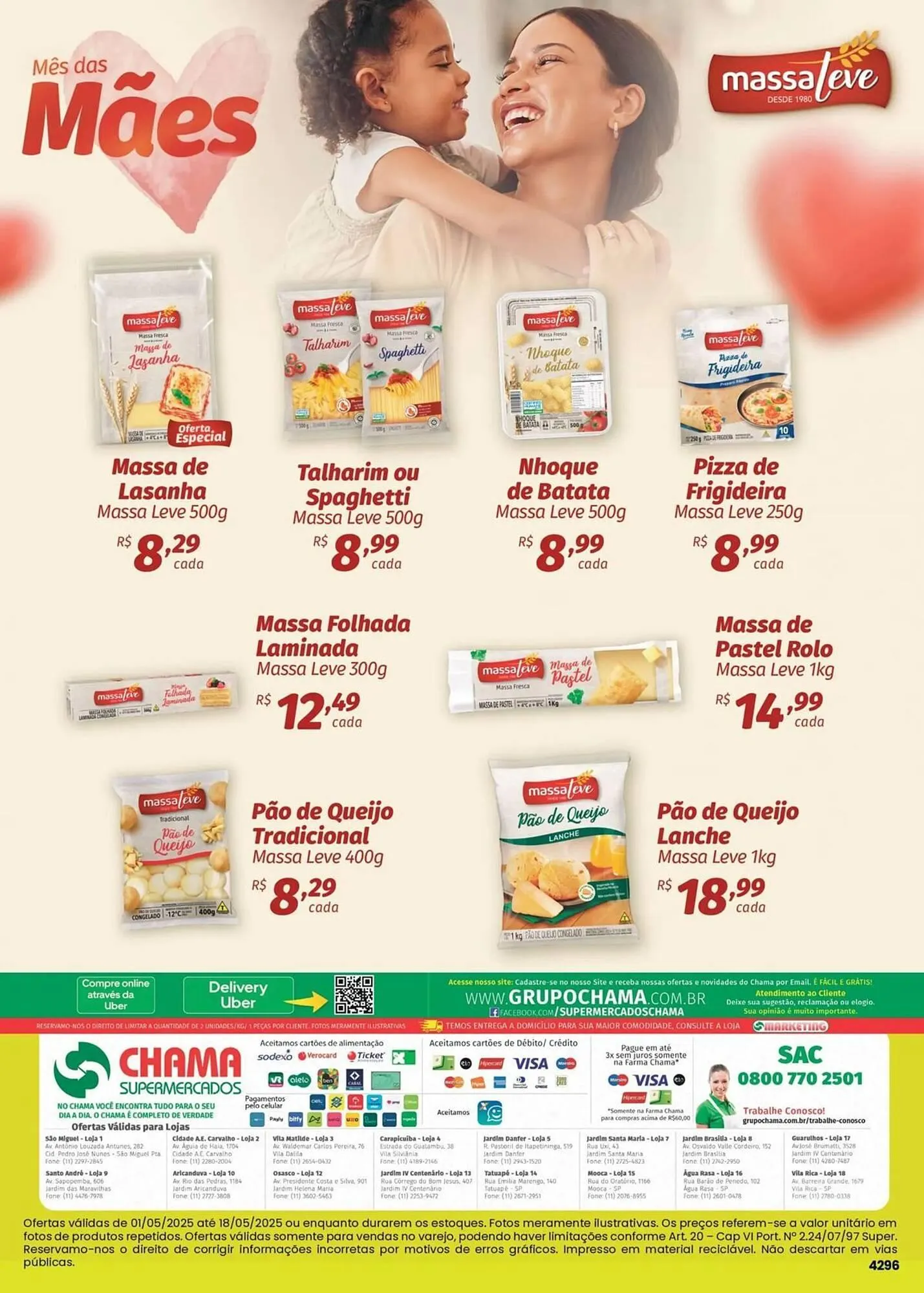 Encarte de Catálogo Chama Supermercados 1 de maio até 18 de maio 2025 - Pagina 2