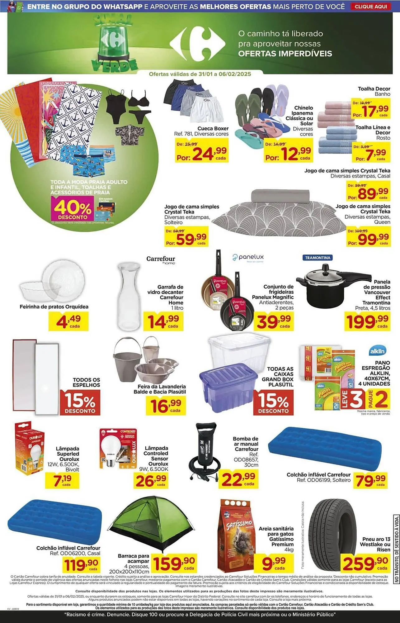 Encarte de Catálogo Carrefour 3 de fevereiro até 6 de fevereiro 2025 - Pagina 10