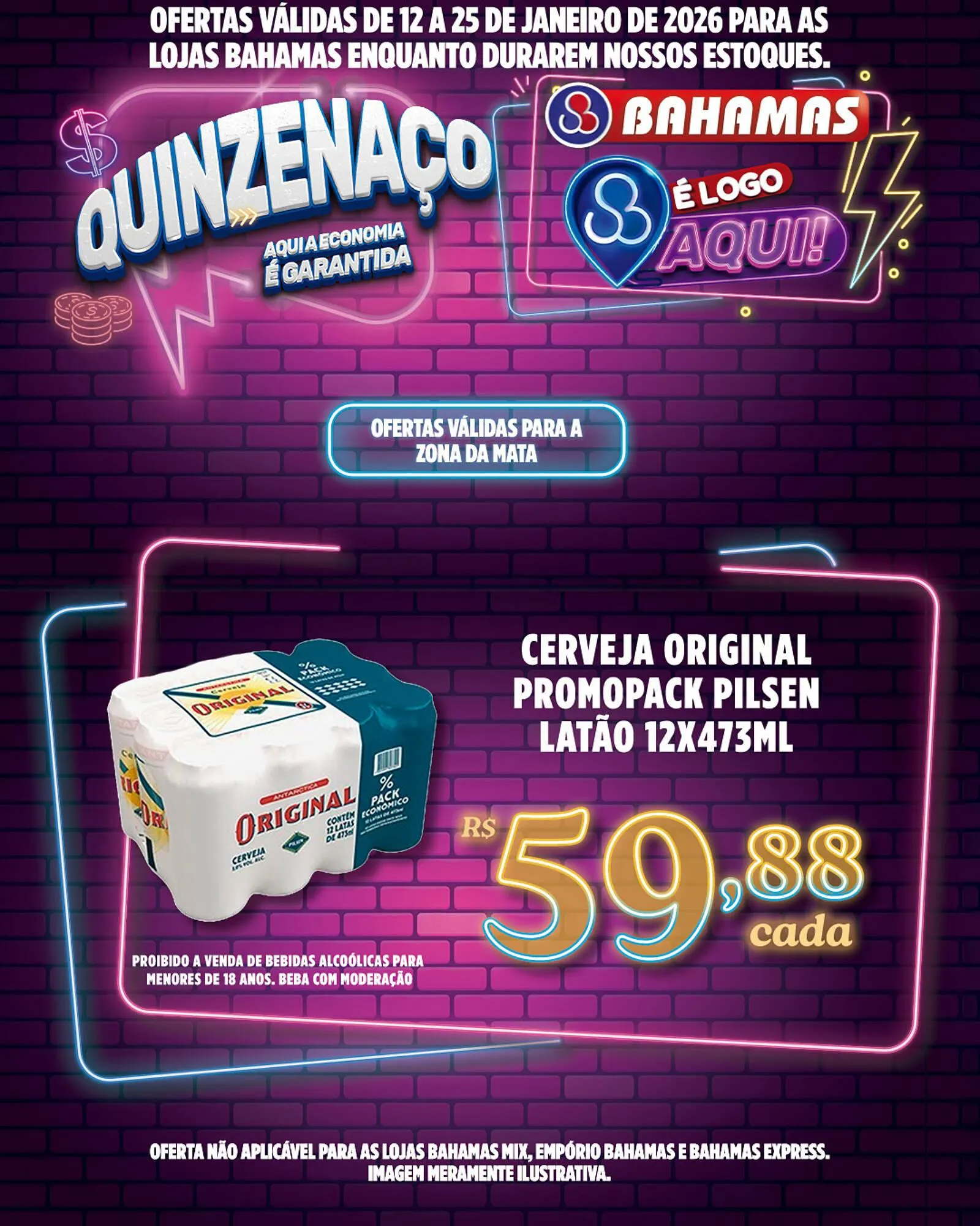 Encarte de Catálogo Bahamas Supermercados 12 de janeiro até 25 de janeiro 2026 - Pagina 5