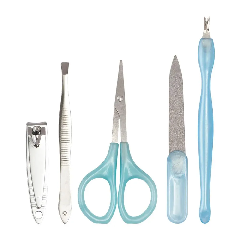 Kit Manicure Essencial Aço Inox 5 Peças LM3004 - honeyhome