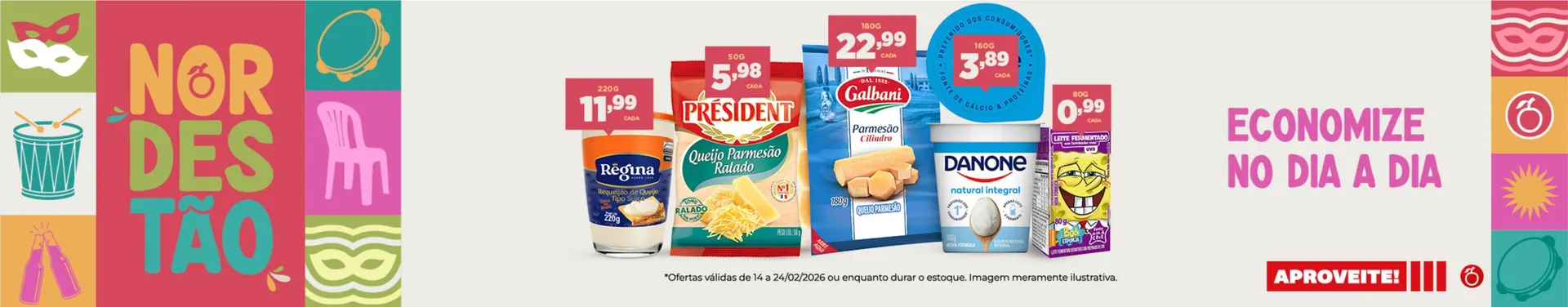 Encarte de Encarte Nordestão 14 de fevereiro até 24 de fevereiro 2026 - Pagina 3