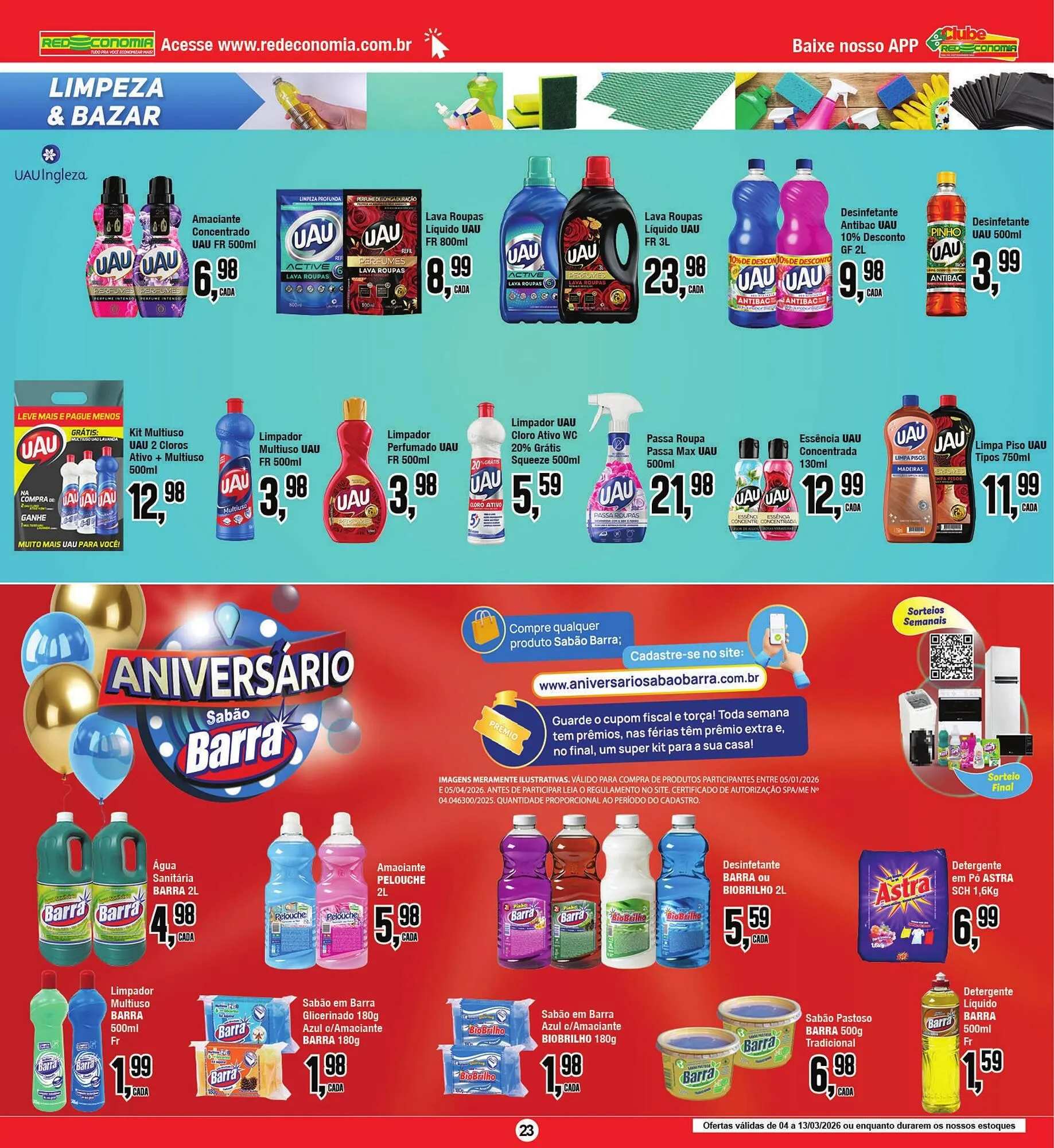 Encarte de Encarte Redeconomia 5 de março até 13 de março 2026 - Pagina 23