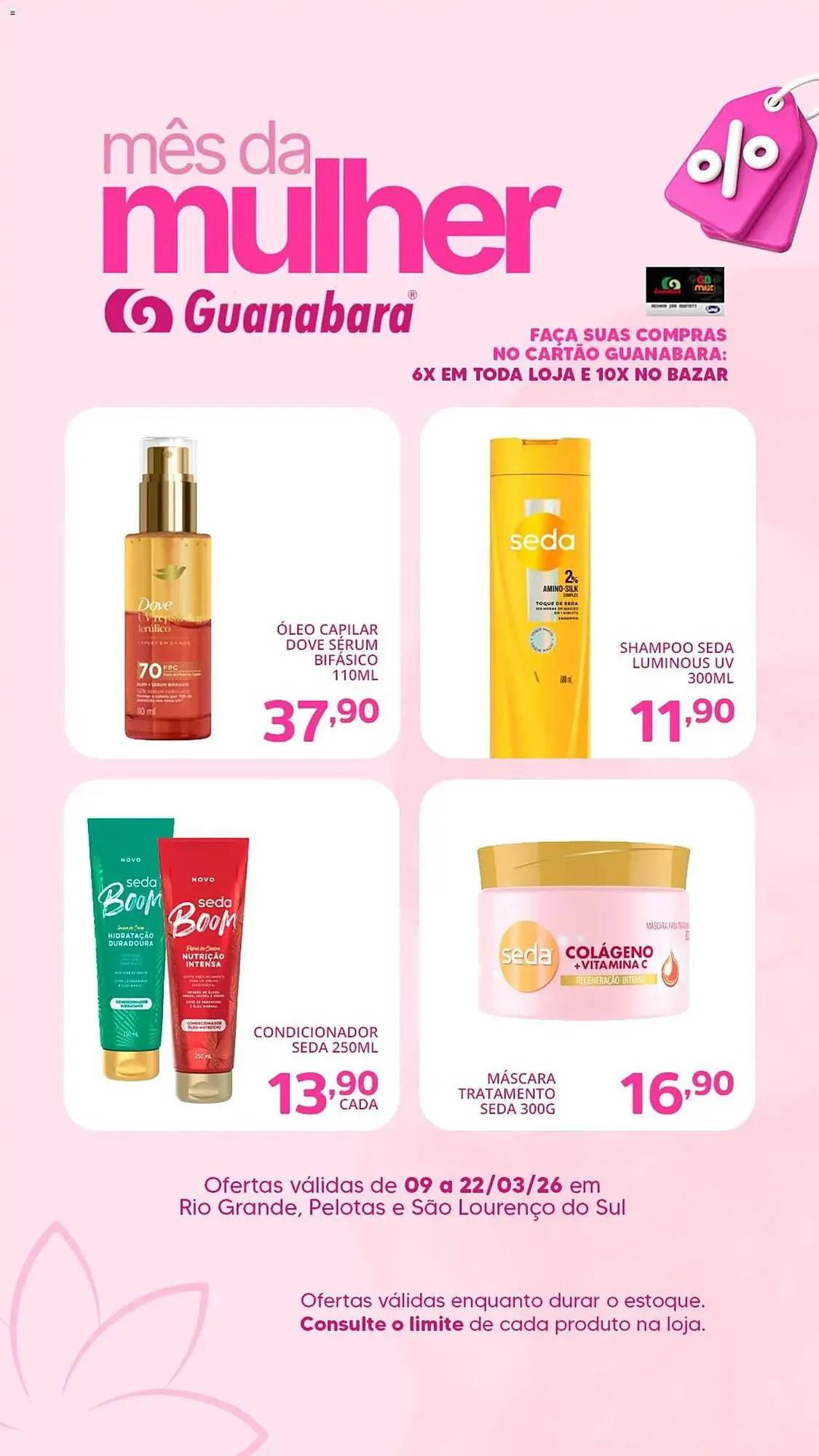 Encarte de Encarte Supermercados Guanabara 9 de março até 23 de março 2026 - Pagina 2