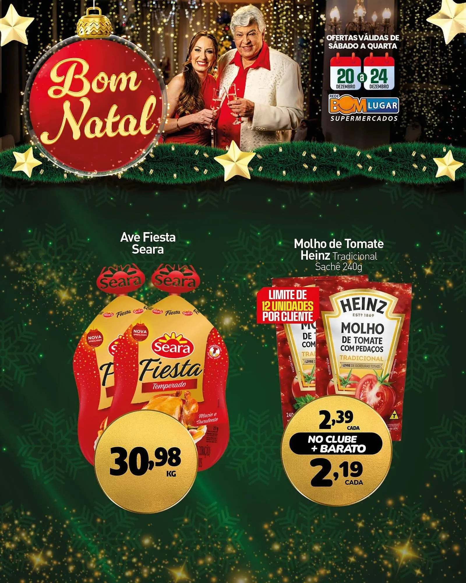 Encarte de Folheto Rede Bom Lugar 23 de dezembro até 24 de dezembro 2025 - Pagina 1