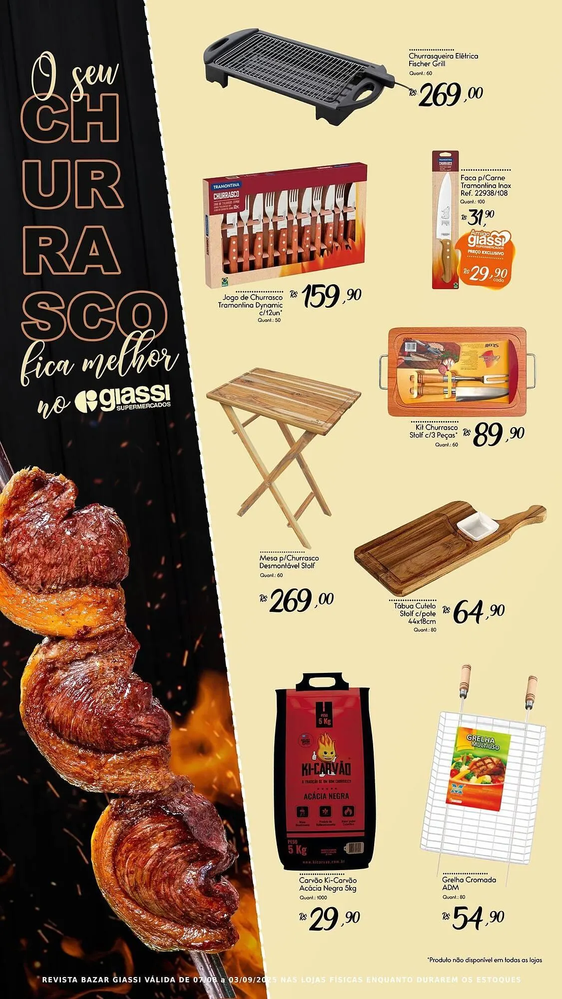 Encarte de Catálogo Giassi Supermercados 7 de agosto até 3 de setembro 2025 - Pagina 5