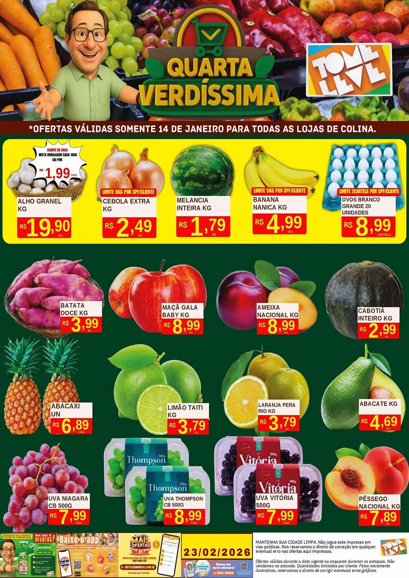 Encarte de Catálogo Tome Leve 23 de fevereiro até 23 de fevereiro 2026 - Pagina 2