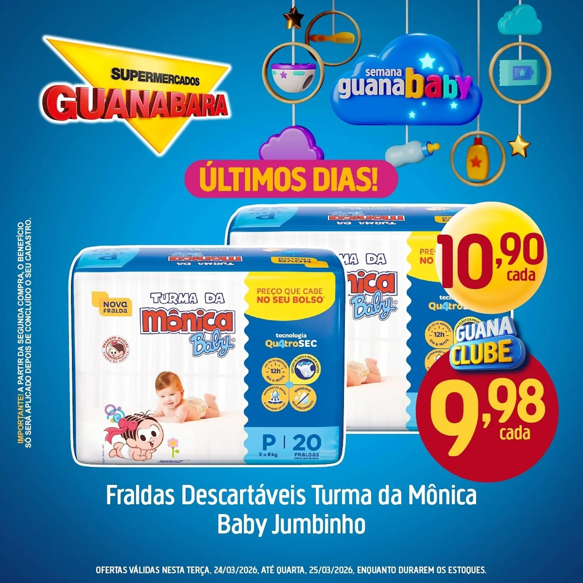 Encarte de Encarte Supermercados Guanabara 24 de março até 25 de março 2026 - Pagina 3