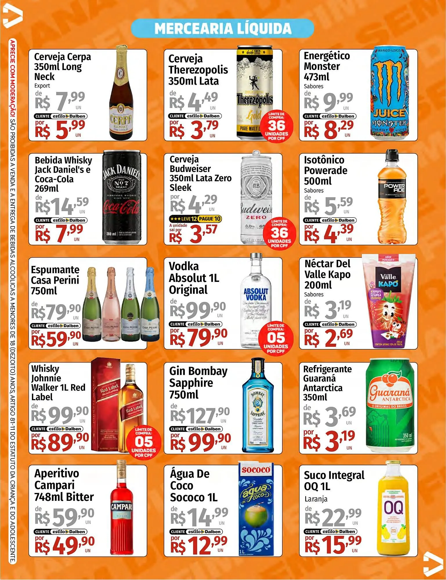 Encarte de Catálogo Supermercado Dalben 1 de maio até 3 de maio 2026 - Pagina 3