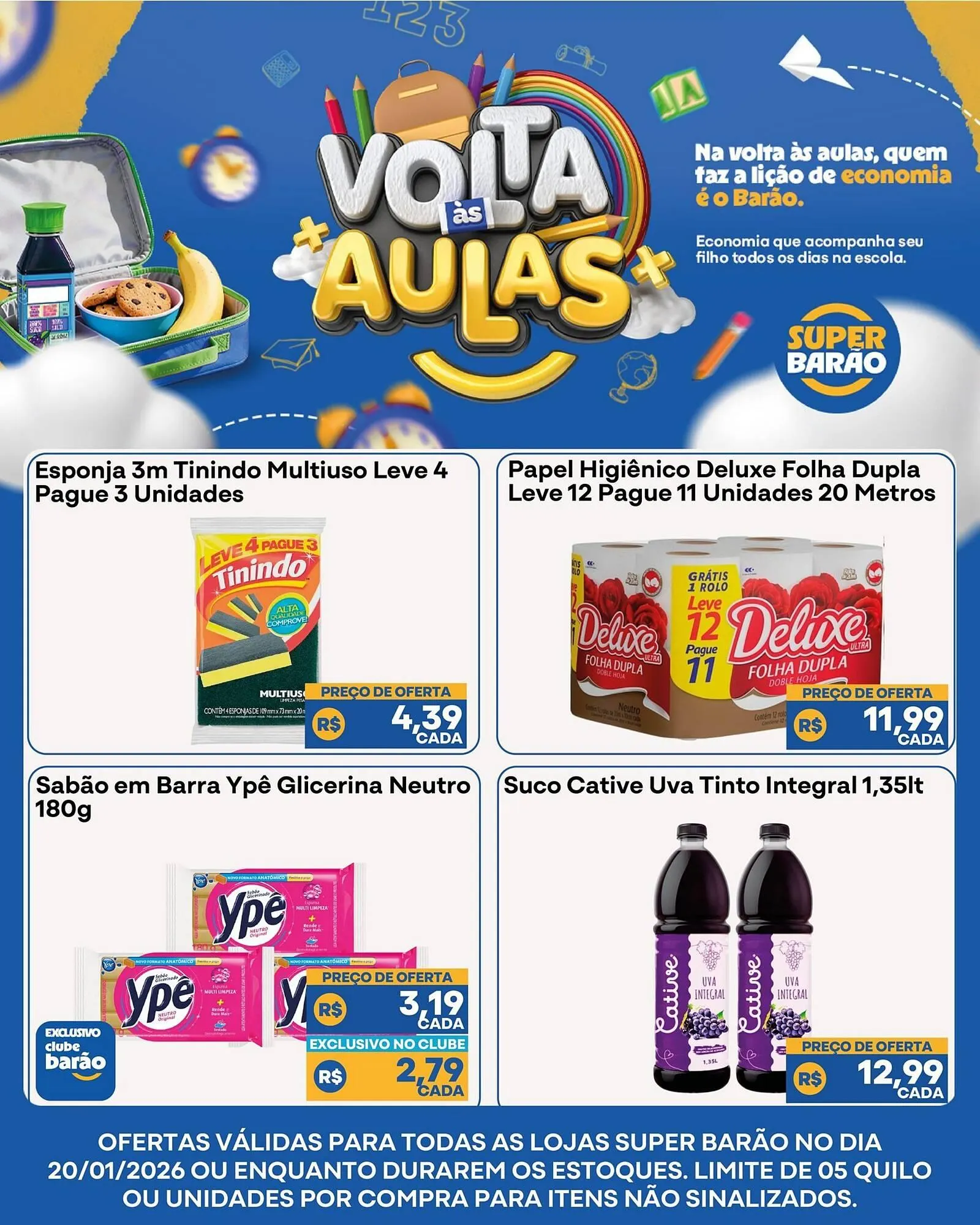 Encarte de Catálogo Super Barão 20 de janeiro até 20 de janeiro 2026 - Pagina 3