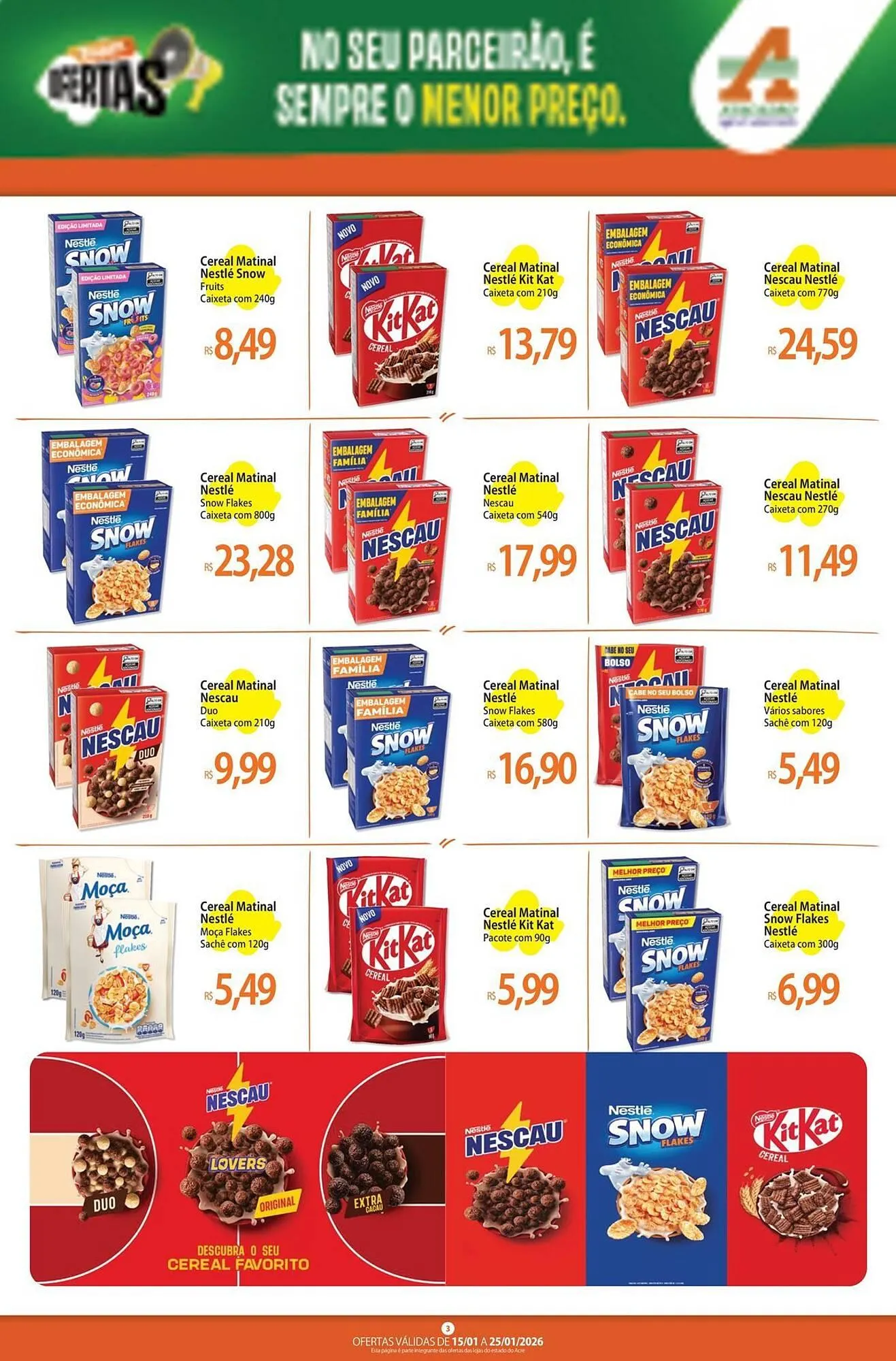 Encarte de Folheto Atacadão 15 de janeiro até 25 de janeiro 2026 - Pagina 3