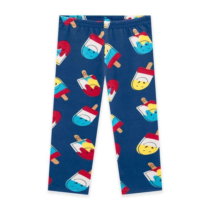 Legging Infantil Feminina Kyly Cotton