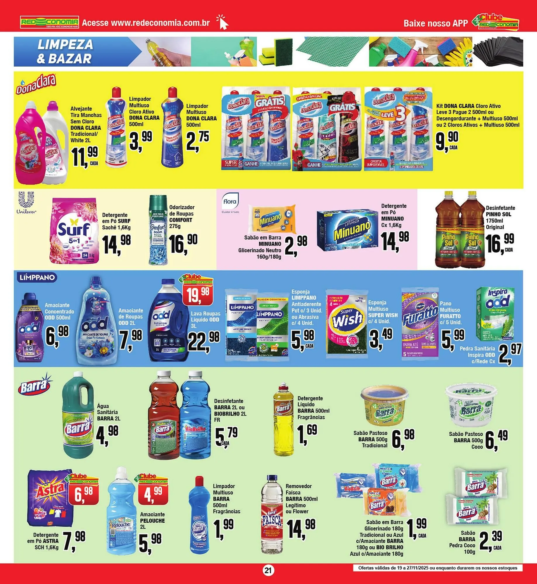 Encarte de Encarte Rede Economia 19 de novembro até 27 de novembro 2025 - Pagina 21