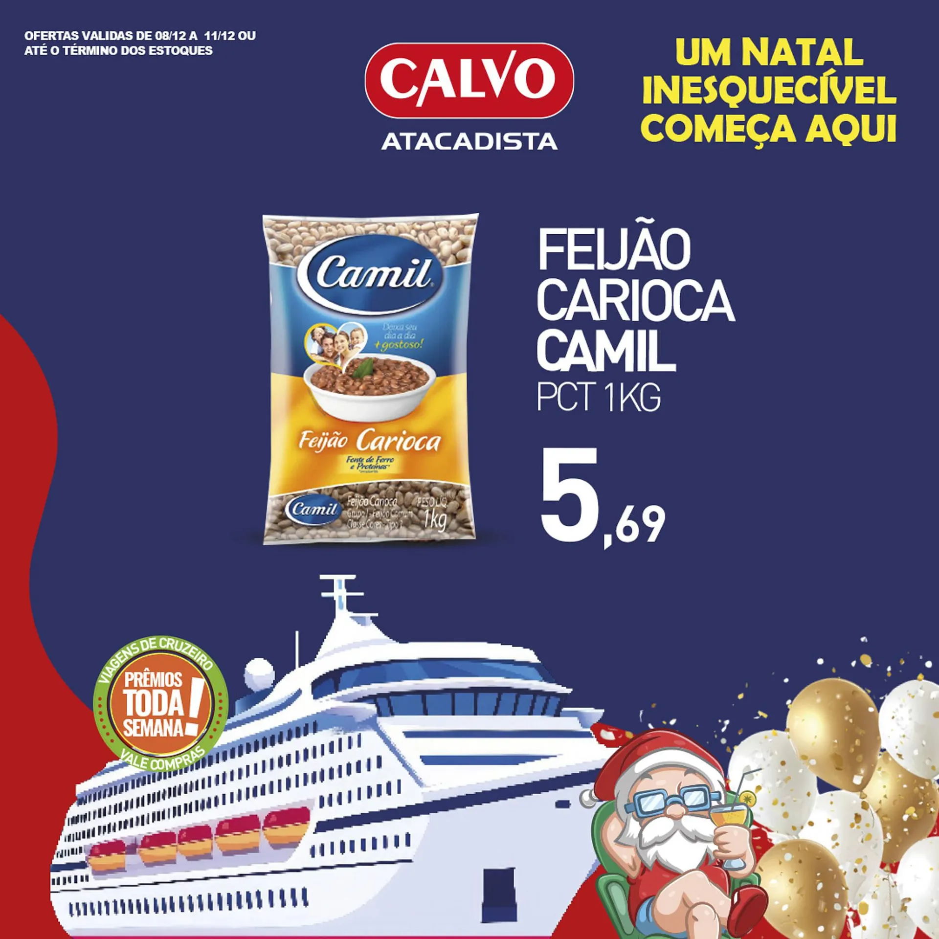 Encarte de Folheto Calvo Atacadista 8 de dezembro até 11 de dezembro 2025 - Pagina 2