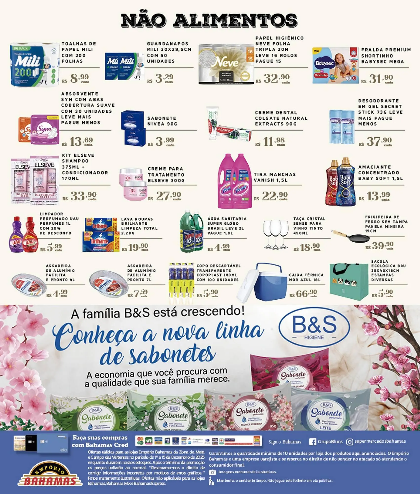 Encarte de Catálogo Empório Bahamas 1 de dezembro até 15 de dezembro 2025 - Pagina 12