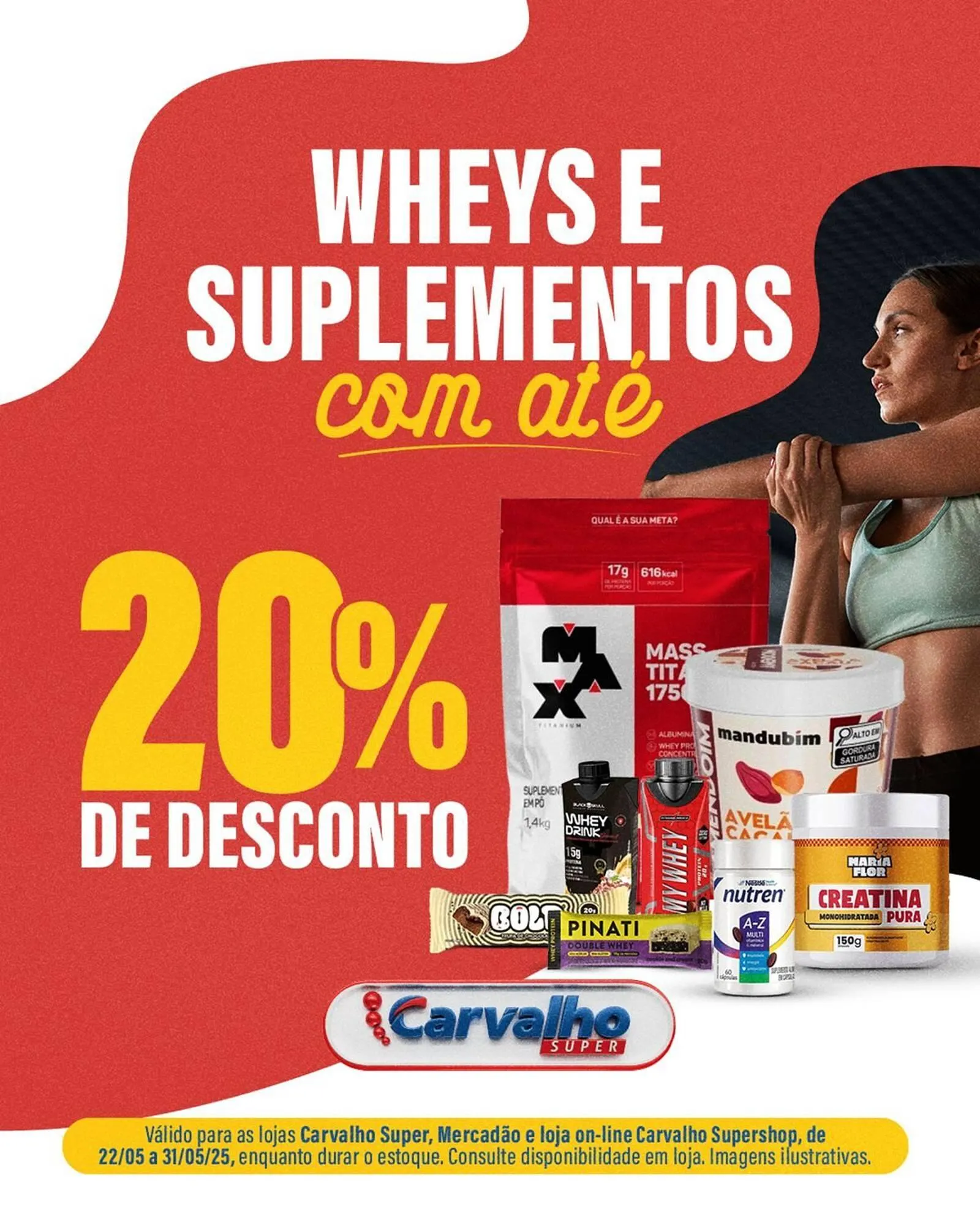 Encarte de Catálogo Carvalho Supermercado 22 de maio até 31 de maio 2025 - Pagina 4