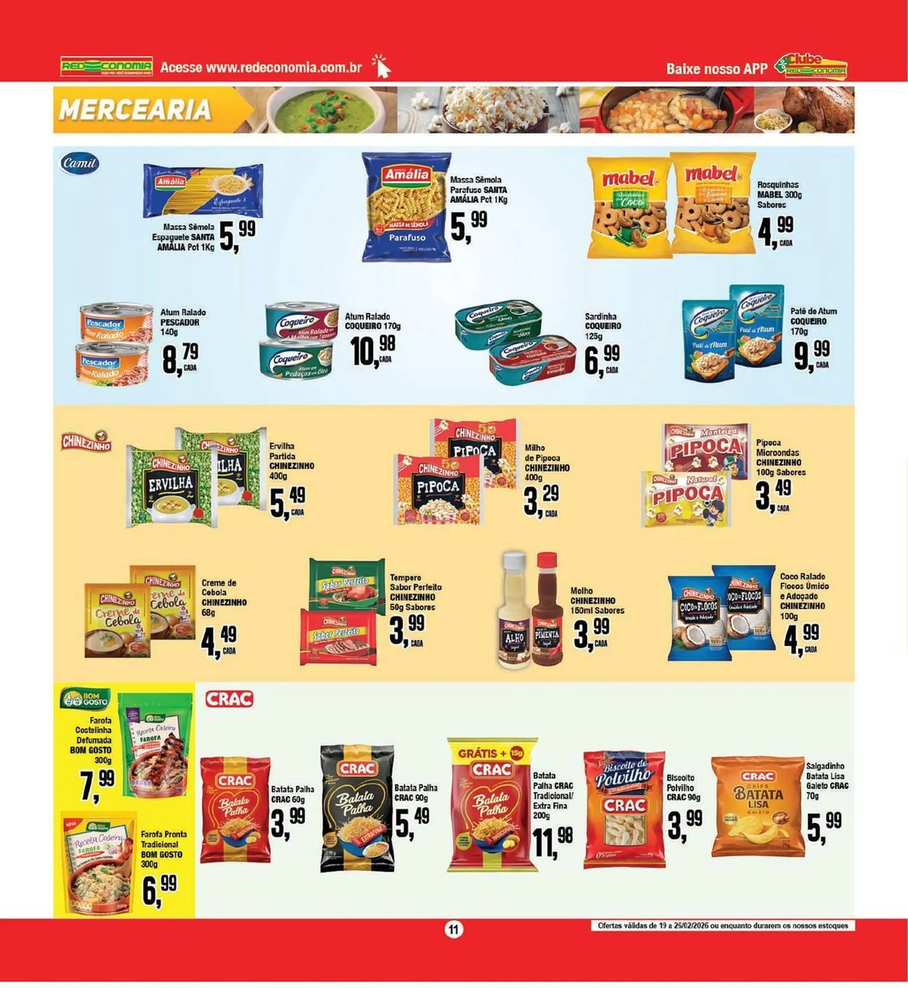 Encarte de Encarte Rede Economia 19 de fevereiro até 19 de fevereiro 2026 - Pagina 11