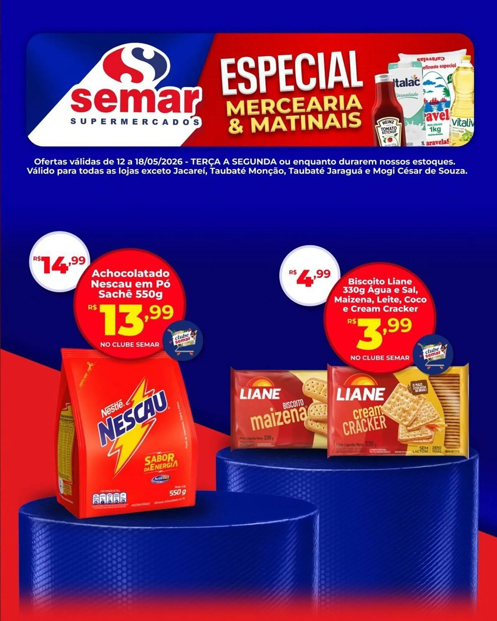 Encarte de Folheto Semar Supermercado 12 de maio até 18 de maio 2026 - Pagina 4
