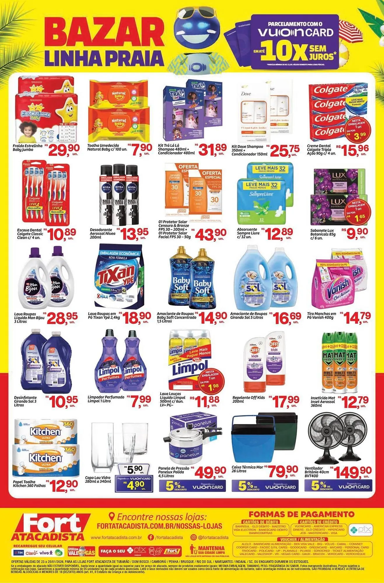 Encarte de Tabloide Fort Atacadista 23 de janeiro até 25 de janeiro 2026 - Pagina 4