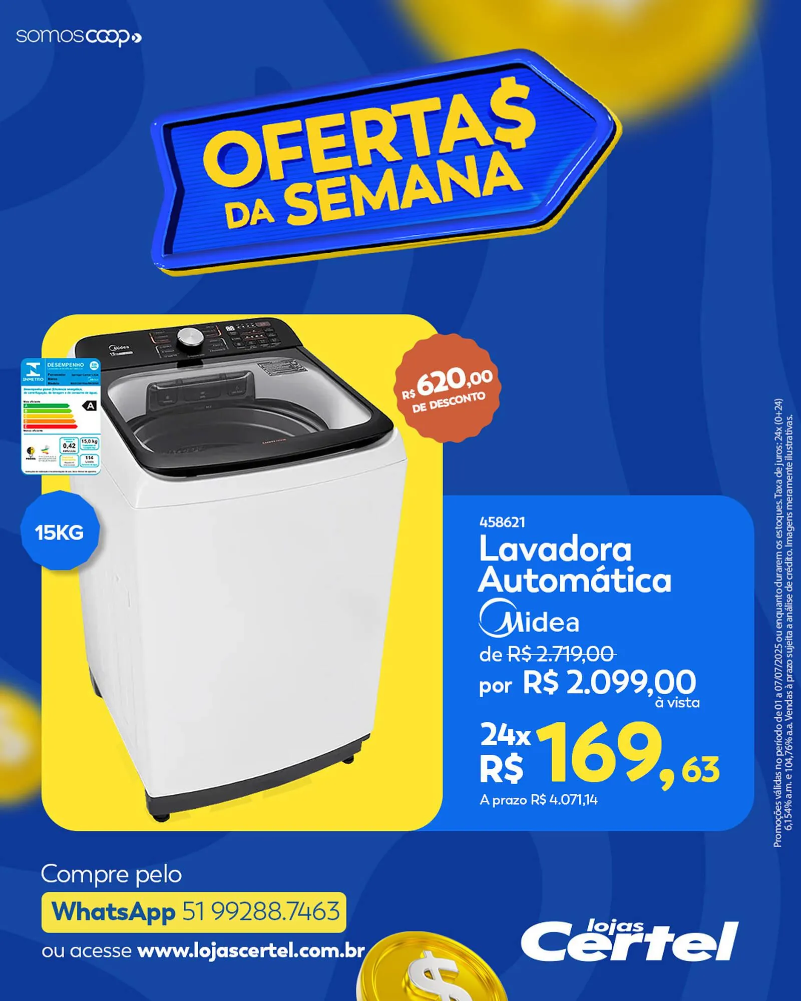 Encarte de Catálogo Lojas Certel 1 de julho até 7 de julho 2025 - Pagina 1