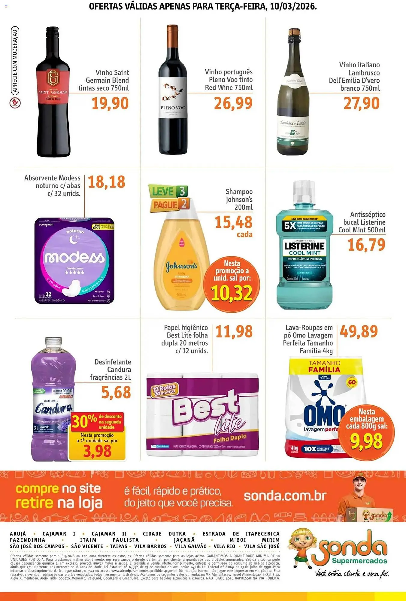 Encarte de Folheto Sonda 10 de março até 11 de março 2026 - Pagina 4