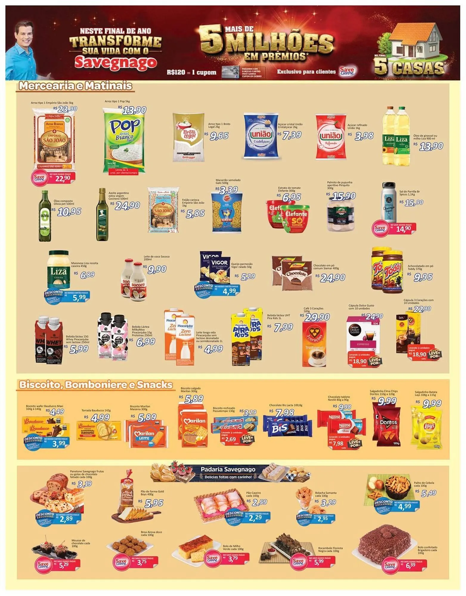 Encarte de Catálogo Supermercados Savegnago 26 de dezembro até 28 de dezembro 2025 - Pagina 3