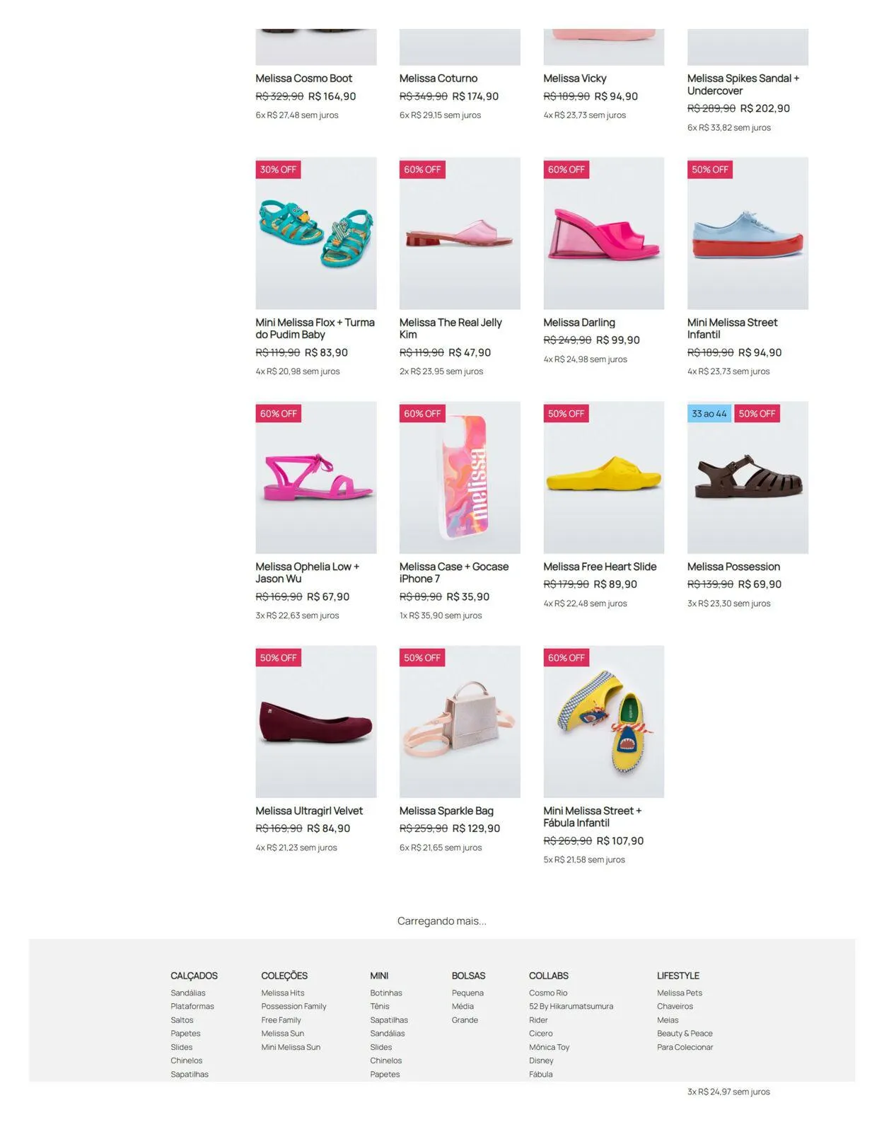 Encarte de Melissa 24 de novembro até 29 de novembro 2023 - Pagina 8