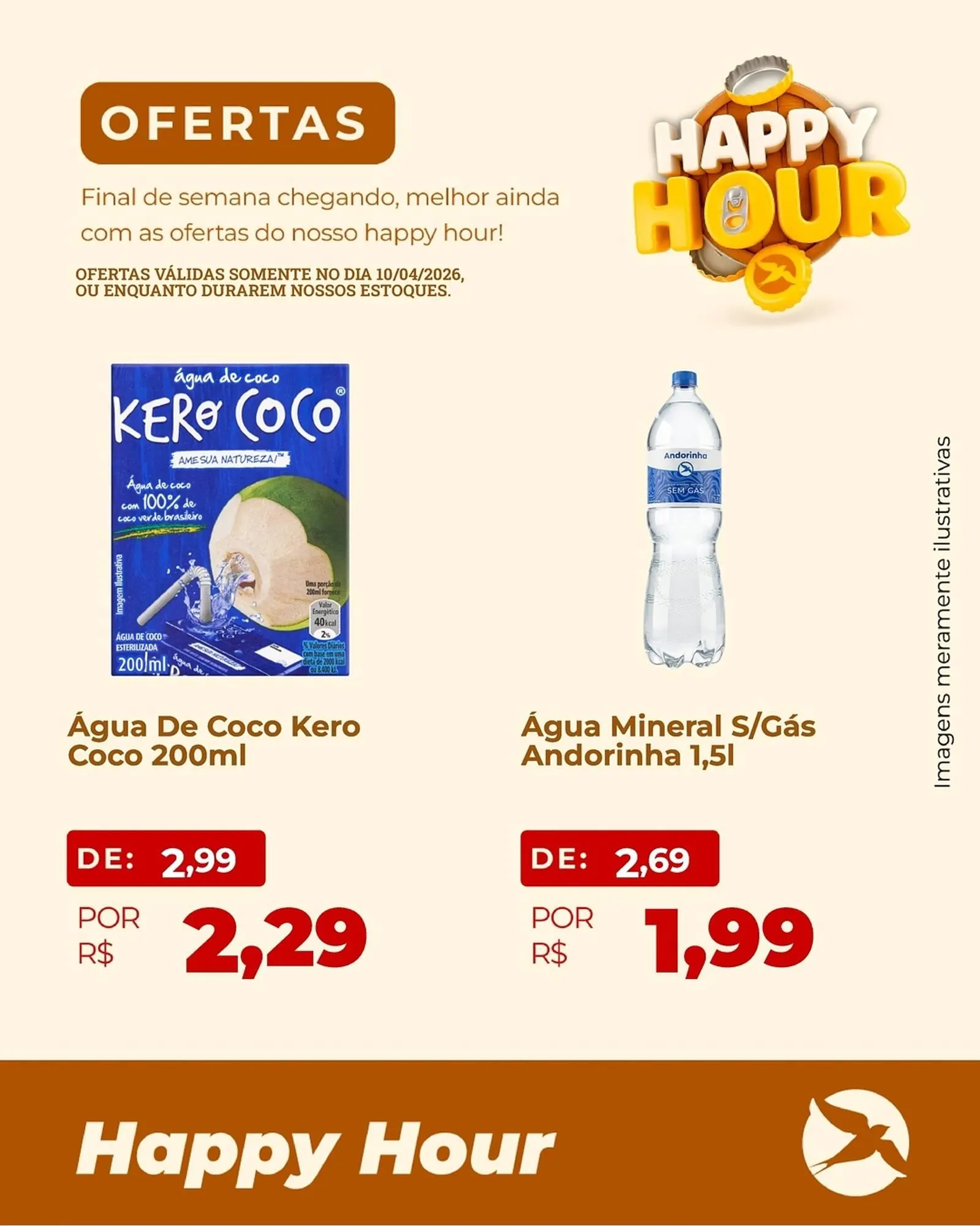 Encarte de Folheto Andorinha Hipermercado 10 de abril até 10 de abril 2026 - Pagina 1