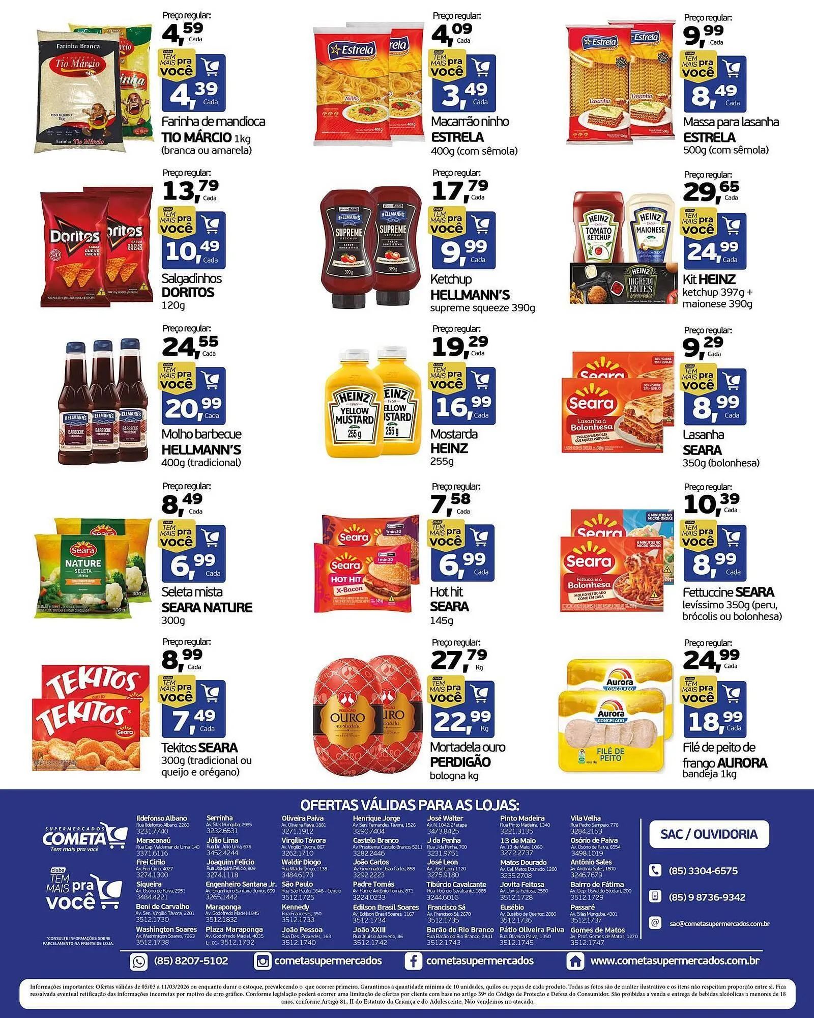 Encarte de Encarte Cometa Supermercados 5 de março até 11 de março 2026 - Pagina 2