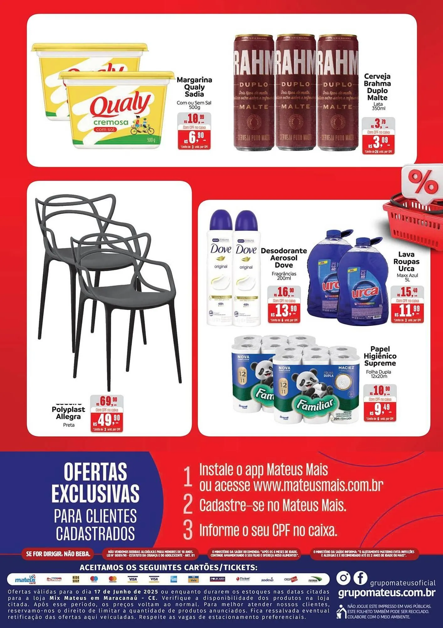 Encarte de Catálogo Supermercados Mateus 17 de junho até 17 de junho 2025 - Pagina 2