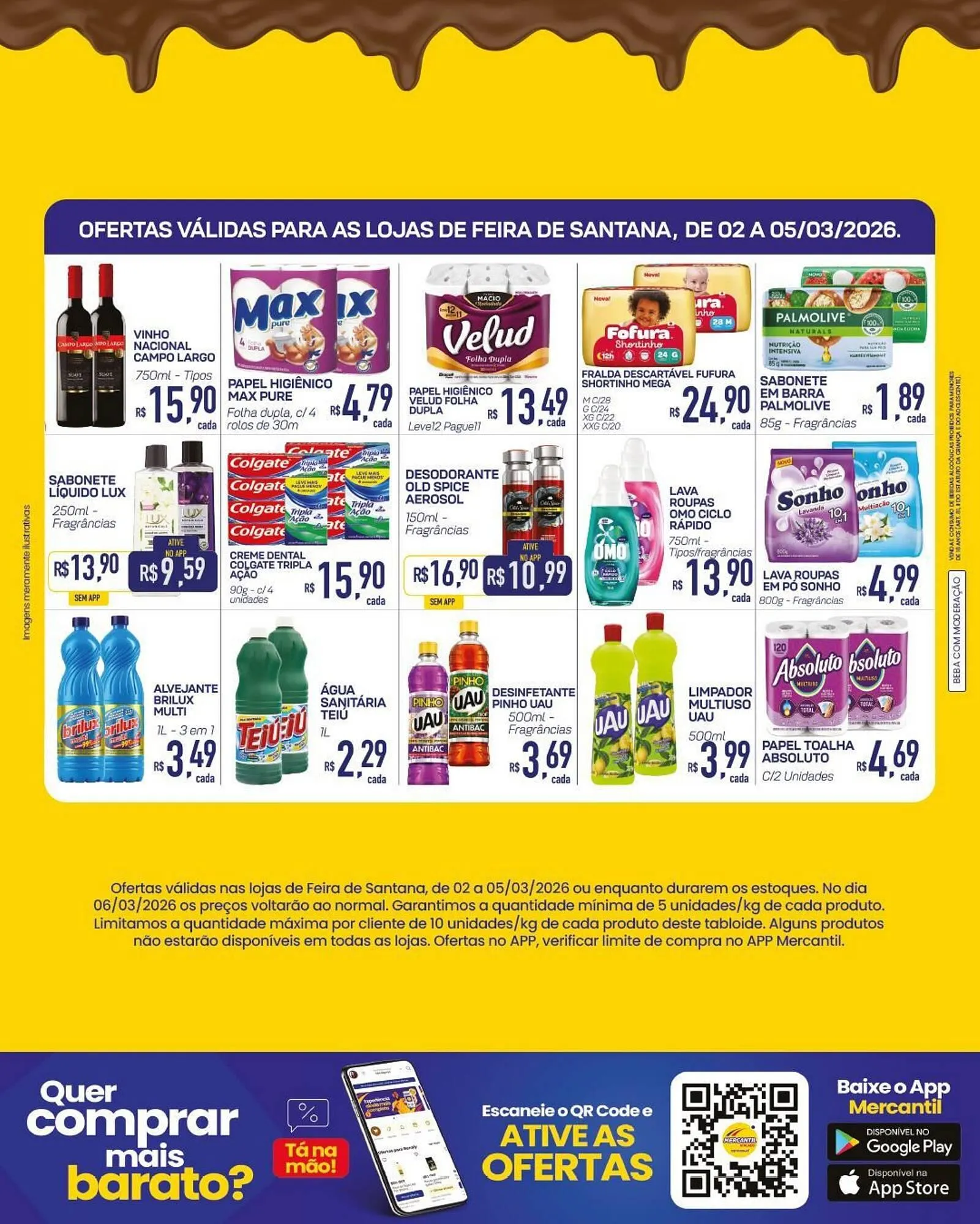 Encarte de Folheto Mercantil Rodrigues 2 de março até 5 de março 2026 - Pagina 3