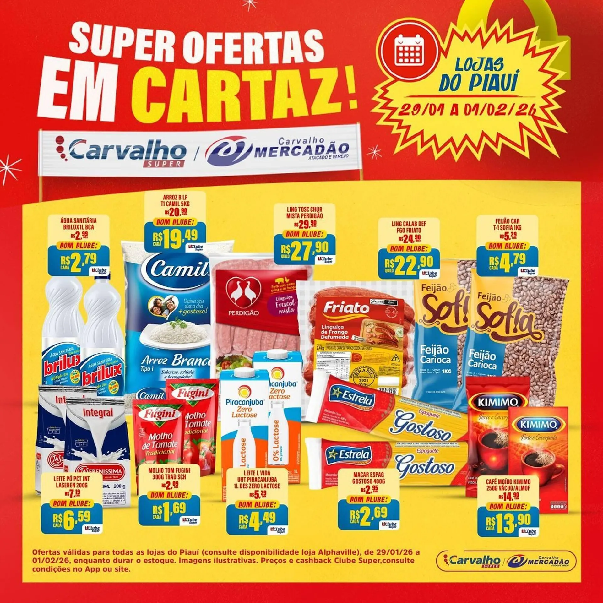 Encarte de Catálogo Carvalho Supermercado 29 de janeiro até 1 de fevereiro 2026 - Pagina 2