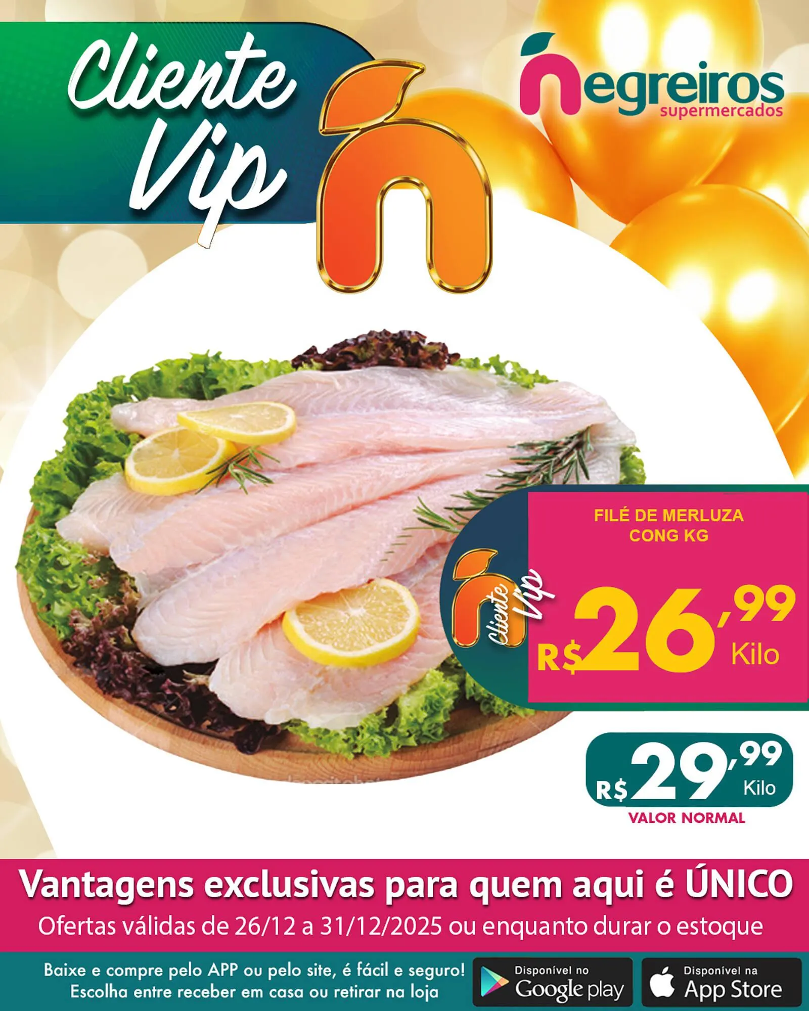 Encarte de Folheto Negreiros 26 de dezembro até 31 de dezembro 2025 - Pagina 1