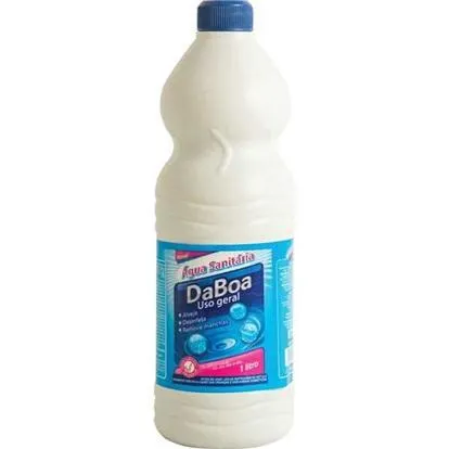 Água Sanitária Cloro Ativo 2,0 à 2,5% 1L 1 UN Dvisão