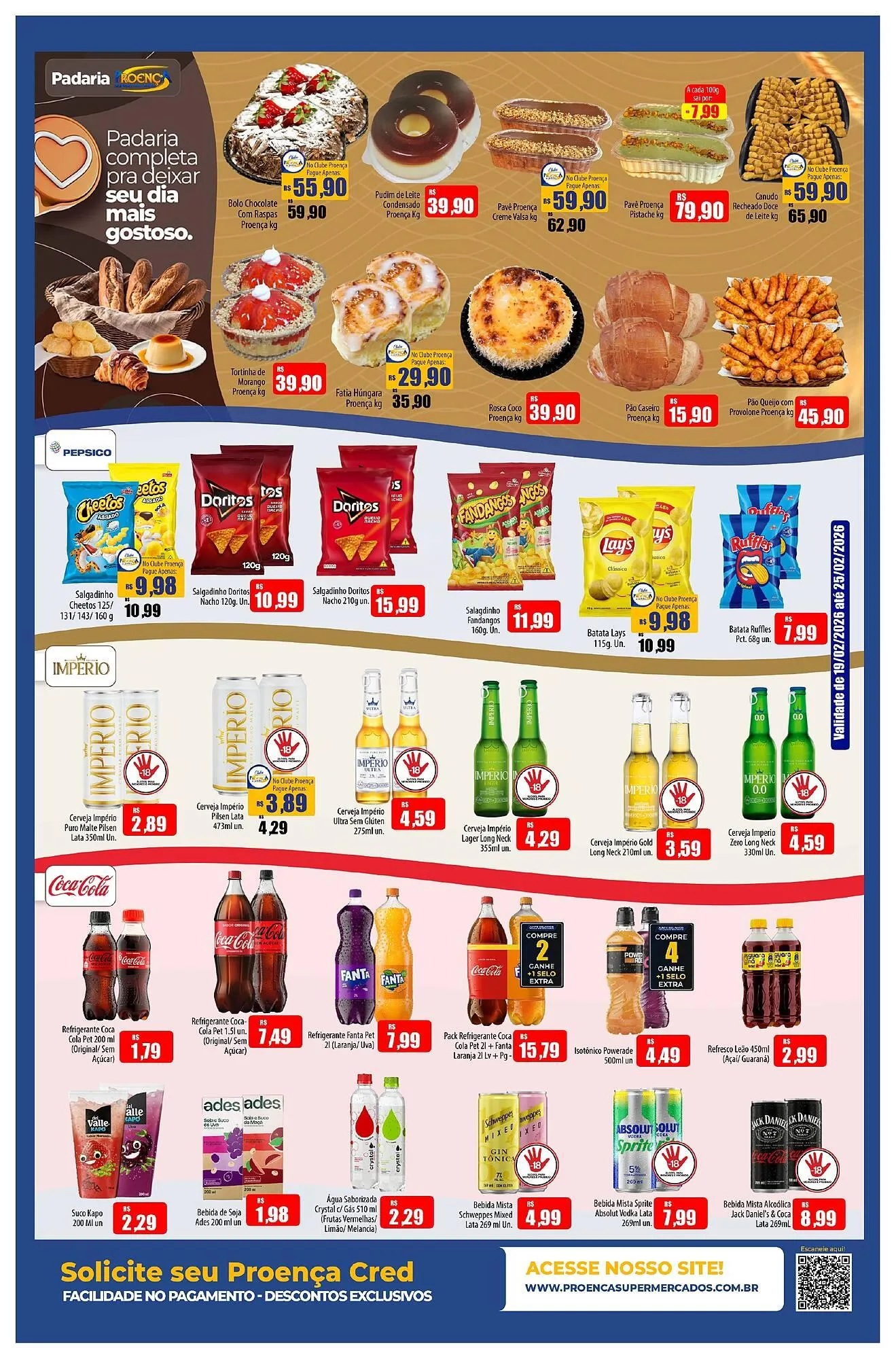 Encarte de Catálogo Proença Supermercados 19 de fevereiro até 25 de fevereiro 2026 - Pagina 3