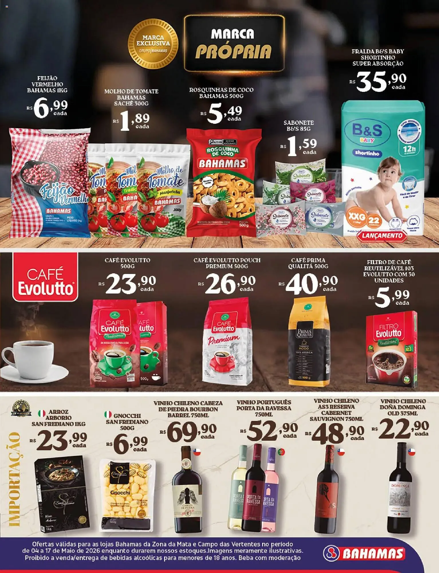 Encarte de Catálogo Bahamas Supermercados 4 de maio até 18 de maio 2026 - Pagina 5