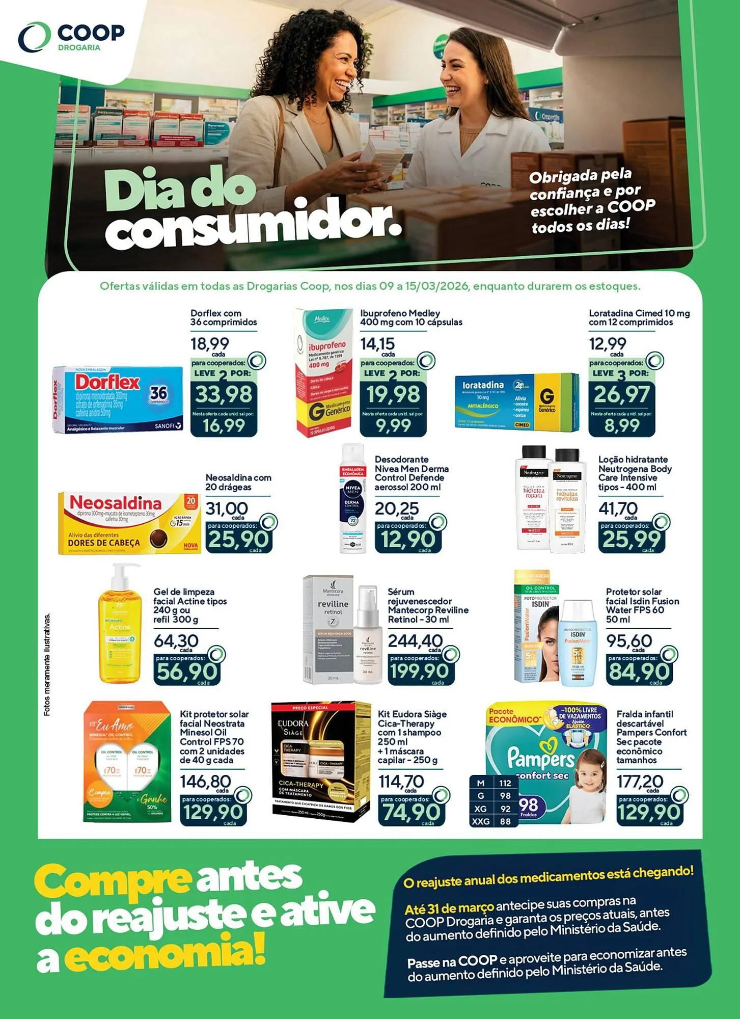 Encarte de Folheto Coop 9 de março até 15 de março 2026 - Pagina 1