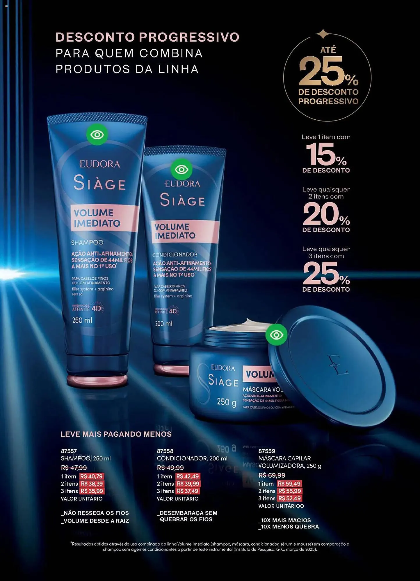 Encarte de Catálogo Eudora 19 de fevereiro até 19 de março 2026 - Pagina 7