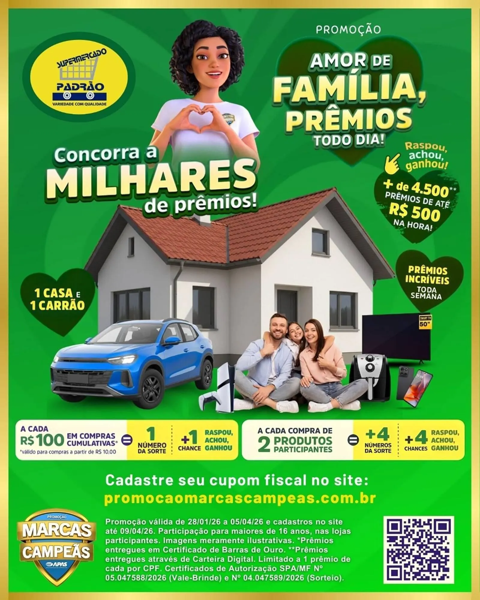 Encarte de Folheto Supermercado Padrão 9 de fevereiro até 28 de fevereiro 2026 - Pagina 2