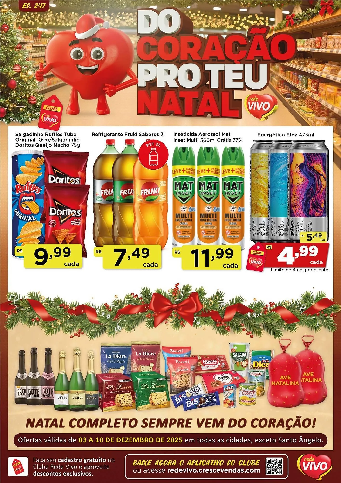 Encarte de Encarte Rede Vivo 3 de dezembro até 10 de dezembro 2025 - Pagina 1