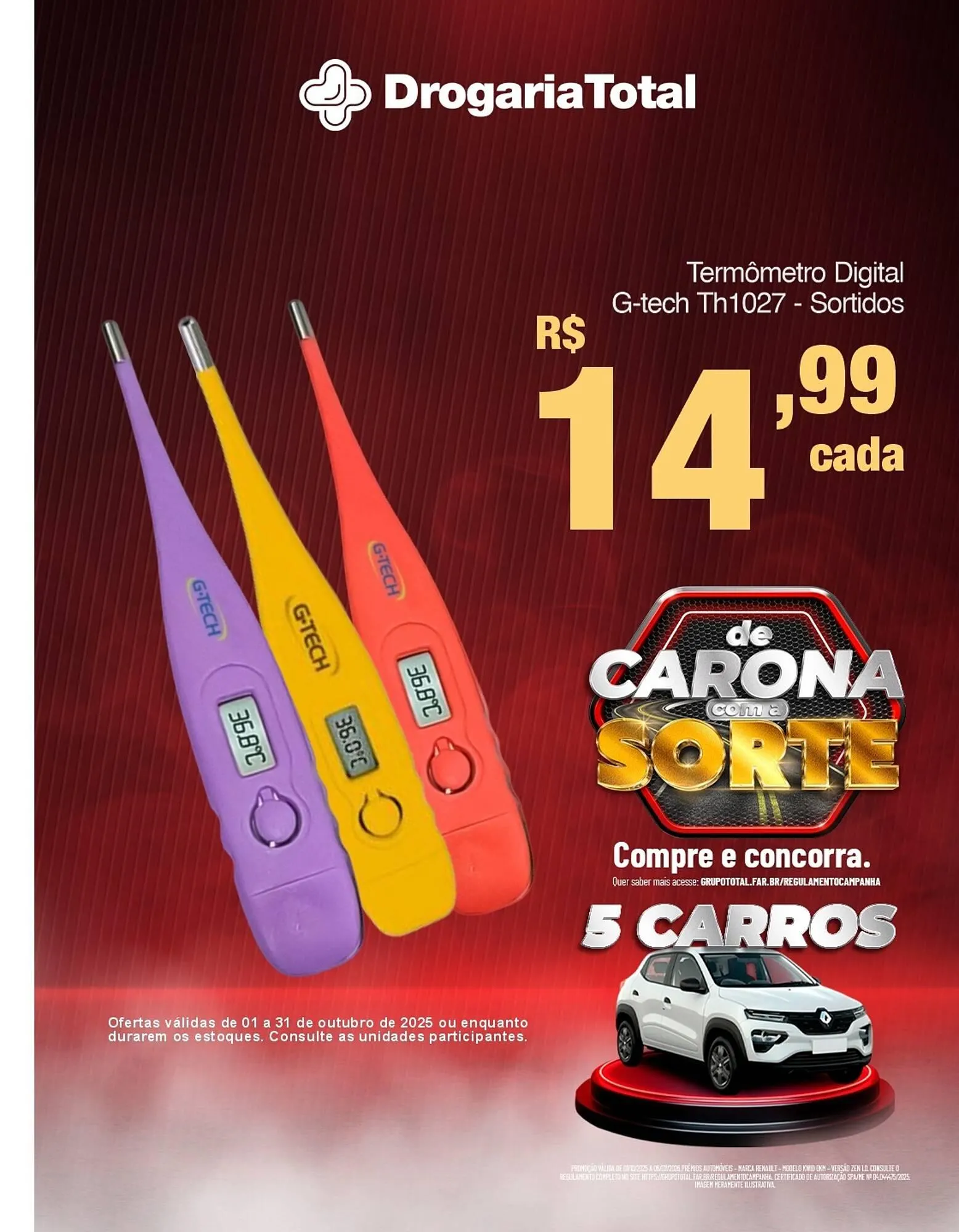 Encarte de Catálogo Drogaria Total 13 de outubro até 31 de outubro 2025 - Pagina 3