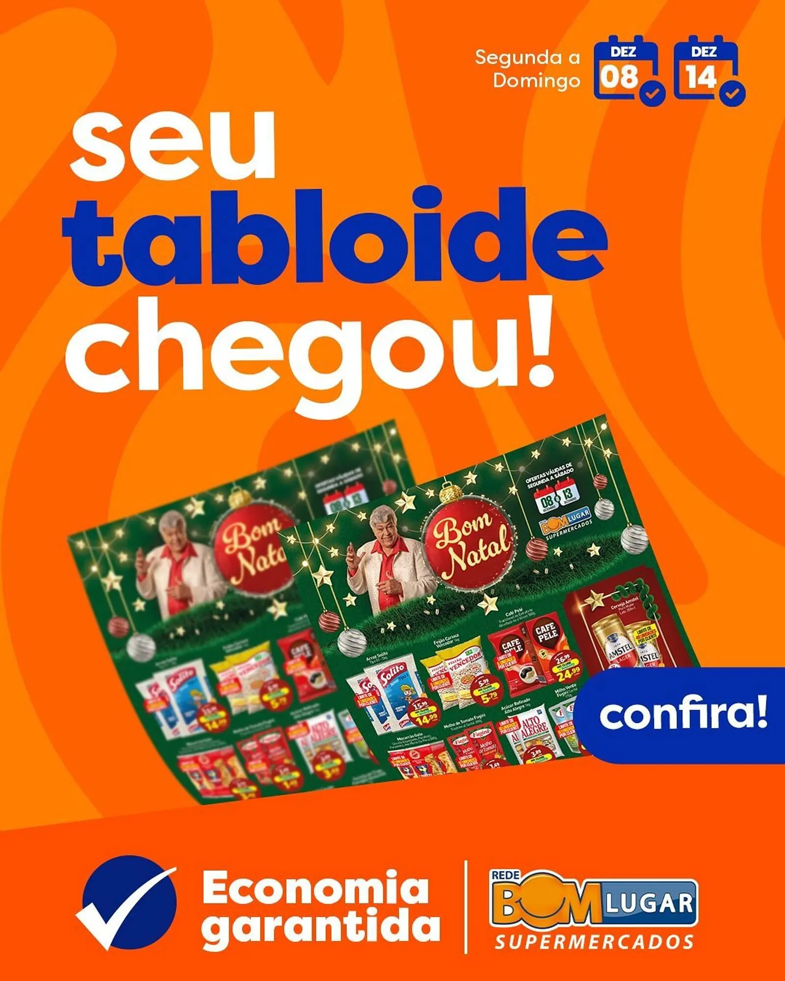 Encarte de Folheto Rede Bom Lugar 8 de dezembro até 14 de dezembro 2025 - Pagina 1