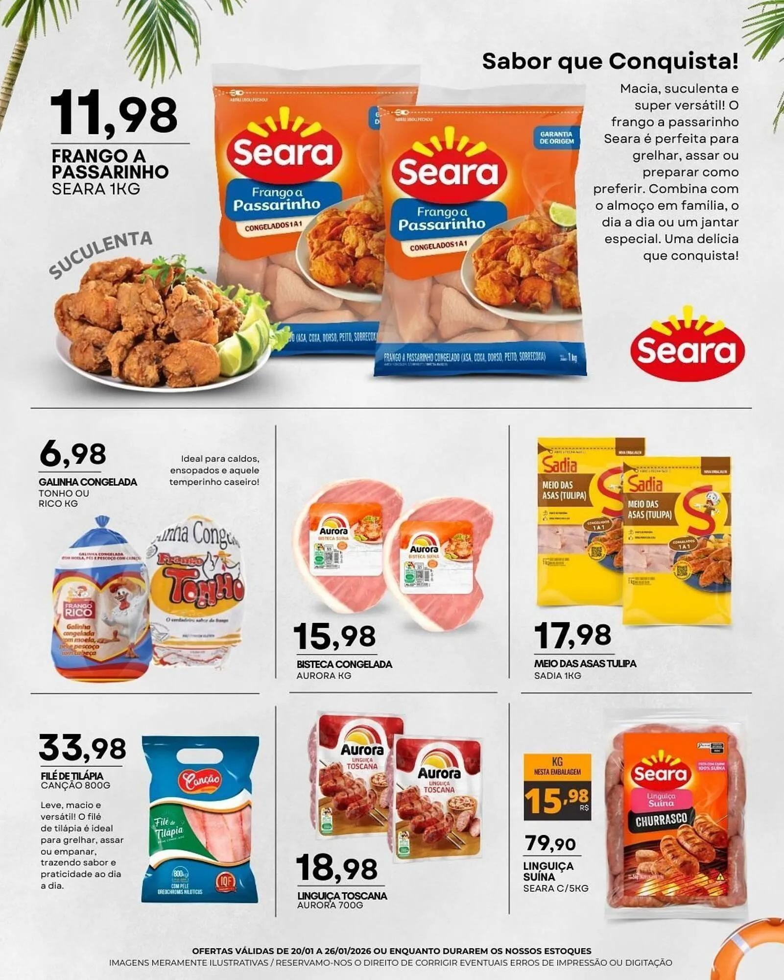 Encarte de Folheto Mercadão Atacadista 20 de janeiro até 26 de janeiro 2026 - Pagina 9