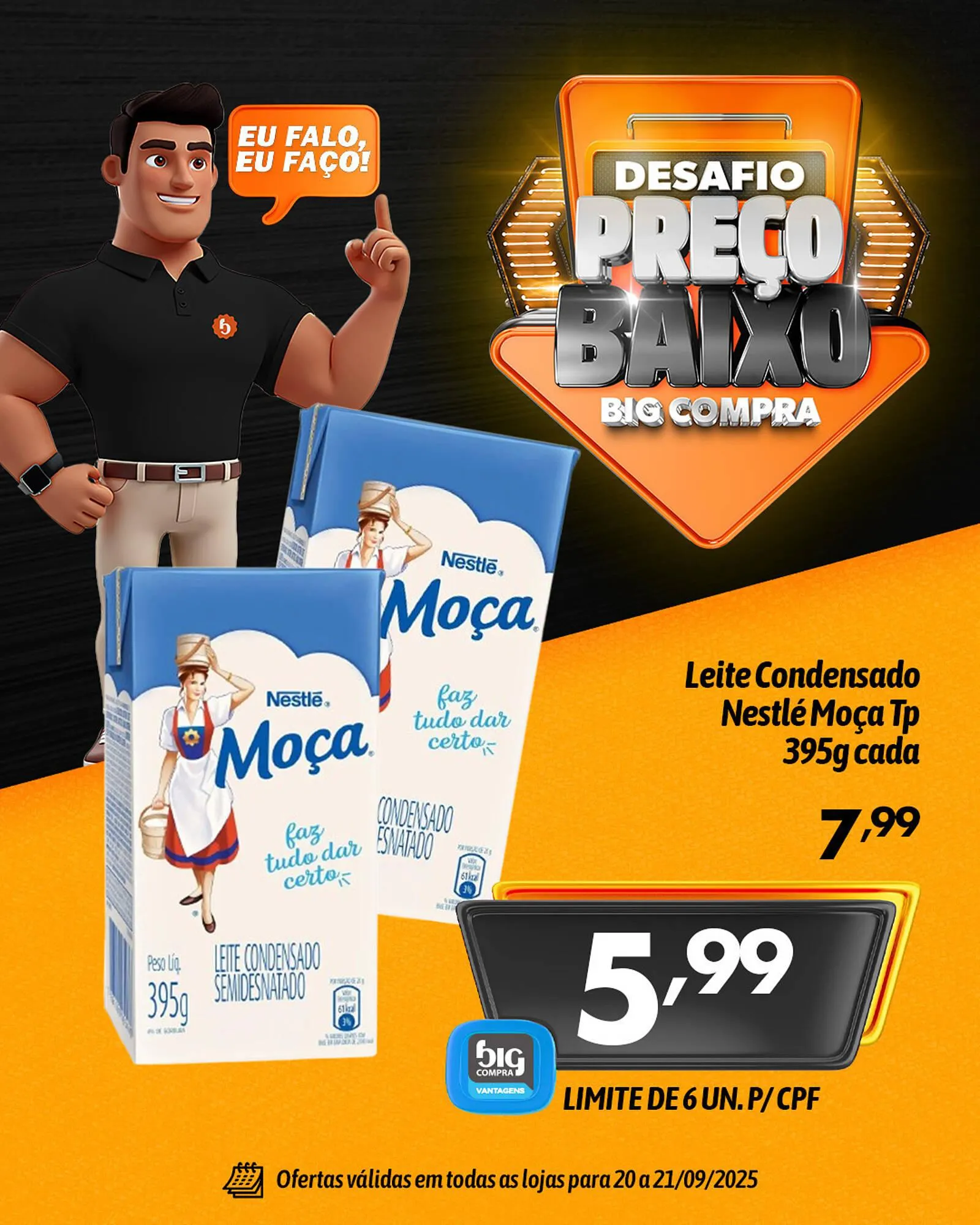 Encarte de Catálogo Supermercados Big Compra 20 de setembro até 21 de setembro 2025 - Pagina 2