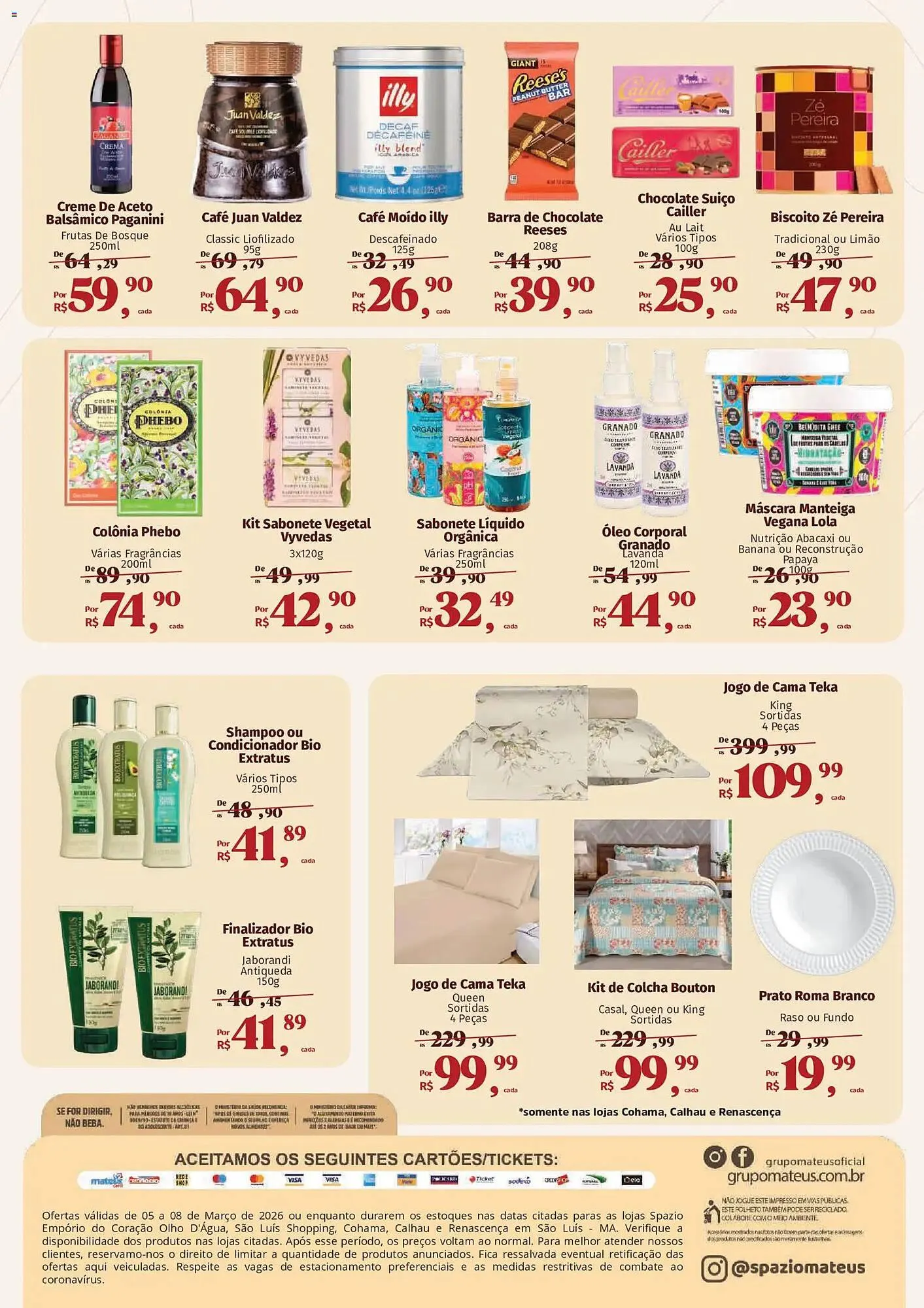 Encarte de Catálogo Supermercados Mateus 5 de março até 8 de março 2026 - Pagina 2